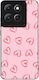 Husă Sonique Heart Series Motorola Moto G86 5G Roz