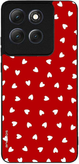 Handyhülle Sonique Heart Series Motorola Moto G86 5G Rote