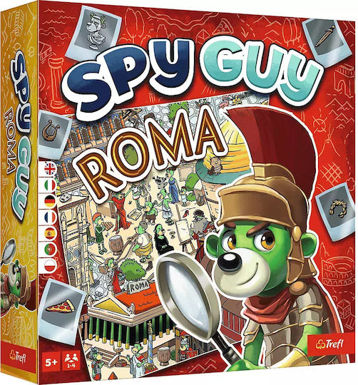 Board Game Spy Guy Rome for 1-4 Players 5+ Years Old (PL) Trefl