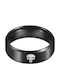 Molfs Schwarzer Matt Logo "Der Bestrafer" Ring