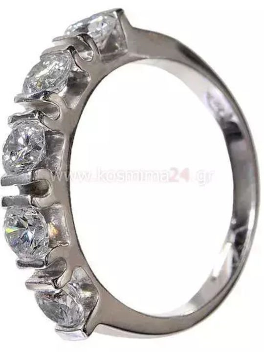 Women's Eternity Bands Set in 14K White Gold