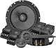 DLS Σετ Ηχεία Αυτοκινήτου Διαιρούμενα 6.5" με 100W RMS (2 Δρόμων)