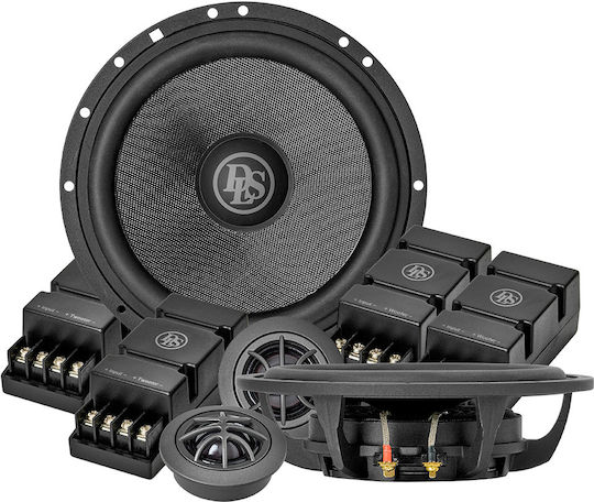 DLS Σετ Ηχεία Αυτοκινήτου Διαιρούμενα 6.5" με 100W RMS (2 Δρόμων)