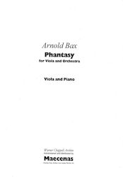 Bax Phantasy Viola & Piano Βιβλίο Βιόλα Bax Phantasy Viola & Piano Βιβλίο Βιόλα