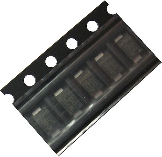 DC components Diode Schottky mit Spannung 100V und Stromstärke 2A 5Stück SS210F
