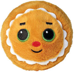 Ty Beanie Bouncers Plush Bouncing Ball Christmas Cookie Brown