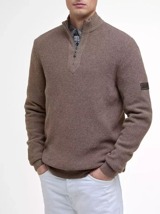 Barbour Crawley Πουλόβερ Μακρυμάνικο Brindle