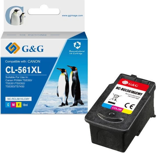 Cartuș Premium G&g Canon Pg-560xl Negru 3712c001 Pg560xlbk
