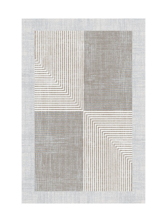 Klonaras Modern 8278 Χαλί Ορθογώνιο Beige White 133x190cm