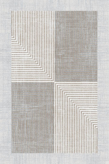 Klonaras Modern 8278 Килим Правоъгълена Beige White