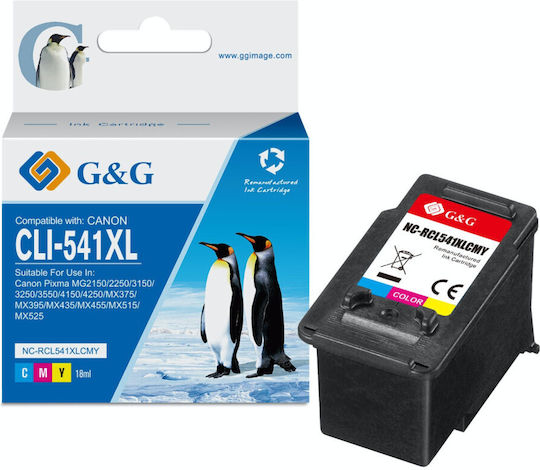 Cartuș Premium G&g Canon Cl-541xl Culoare 5226B005 Cl541xl Cmy