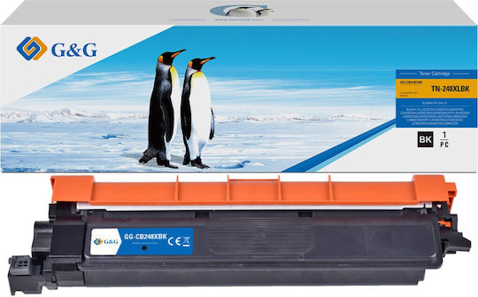 Toner Premium G&g 3k Brother Tn 248 Xl Negru Tn-248xlbk Tn248xlbk