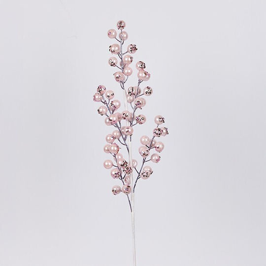 Künstlicher dekorativer Zweig Rosa 58cm Eurolamp