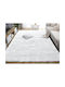 Fluffie Antiderapant Covor Rectangular Alb