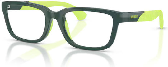 Burberry Jb2015u Kinder Acetat Brillengestelle mit Rezept Grün BE2015U 4130