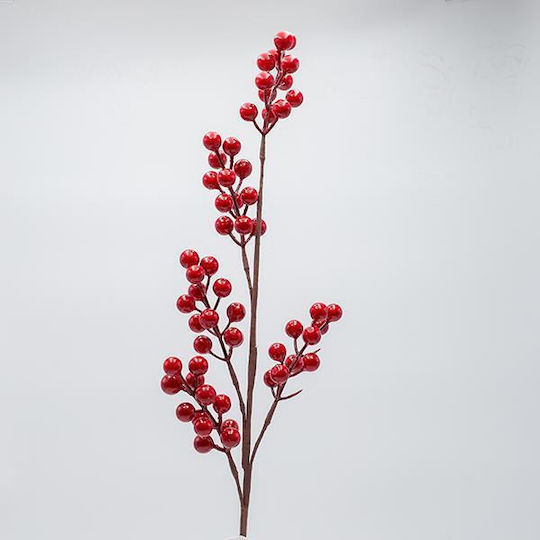 Sucursala Plușată Cu Bace Roșii 70cm