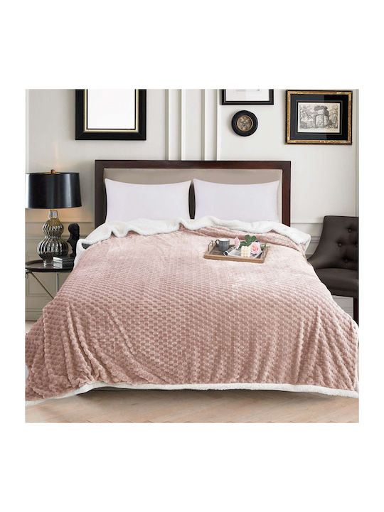 SpitiBazaar Blanket Furry Queen 220x240cm Open Café