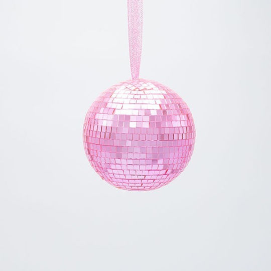 Pink Glass Ball 8cm Pink Glass Ball 8cm