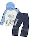 Kinder Sweatpants Set - Jogginganzug Blue