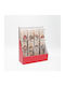 Eurolamp Set Christmas Keychain Plastic (Random Selection) 120pcs