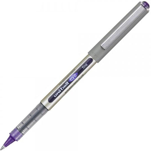 Uniball Eye Fine 0.7mm Liquid Ink Rollerball Pen Purple