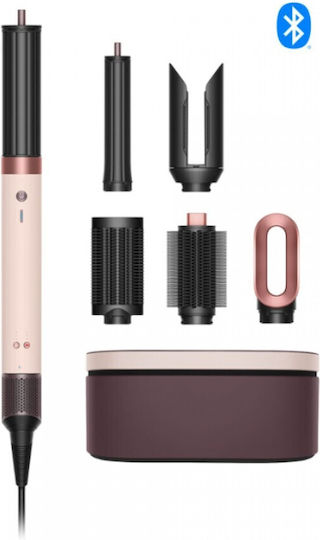 Dyson Hs09 Airwrap Co-anda2x Straight + Wavy Electric Hair Brush with Air for Hair Straightening and Curls 1700W Pink / Rose Gold