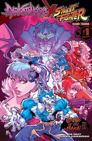 Darkstalkers X Street Fighter Blood Throne 1 Cvr A, Том. 1 CVR А Darkstalkers X Street Fighter Blood Throne 1 Cvr A, Том. 1 CVR А