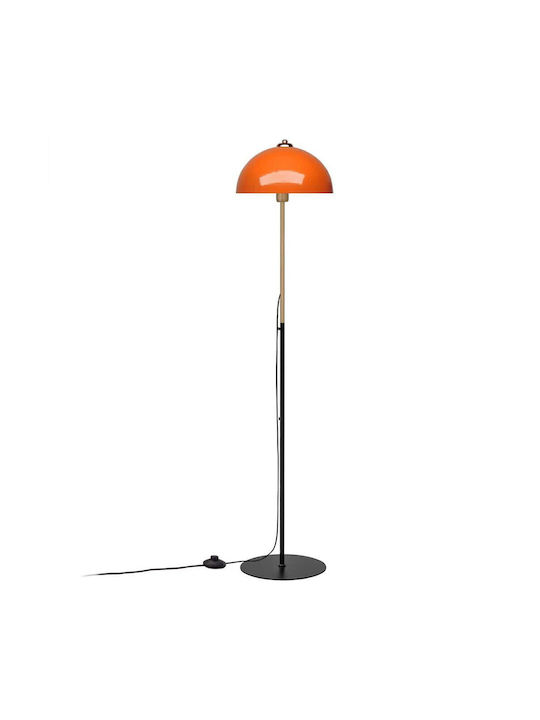 Opviq Lampa de podea Î147xL25cm. cu Soclu pentru Bec E27 Portocaliu
