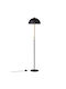 Opviq Floor Lamp H147xW25cm. with Socket for Bulb E27 Black