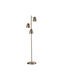 Opviq Floor Lamp H147xW30cm. with Socket for Bulb E27 Yellow