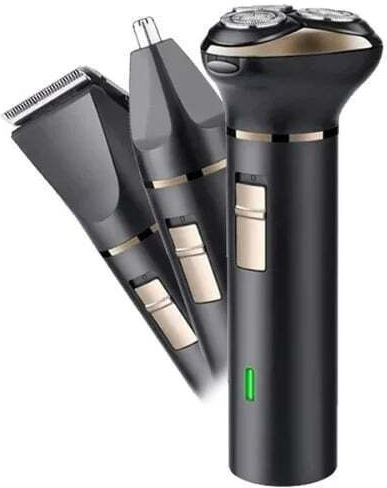 Set Rechargeable Hair Clipper Silver HM-7225T
