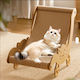 Bed – Cat Scratcher 2 in 1 Large Sisal Rope Wooden Frame 18p-7720