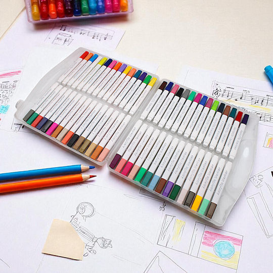 Drawing Markers Case 60pcs 2sxo152