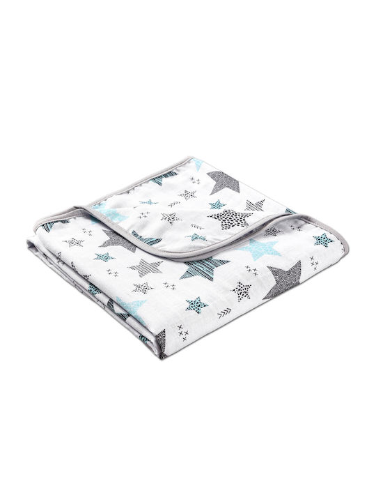 Kidizi Pătură Pepinieră Swaddling pături 100% bumbac Verde 120x120cm