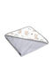Kidizi Hooded Baby Bath Towel Gray