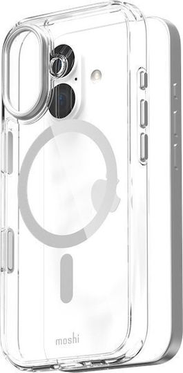 Moshi Iglaze Brieftasche Silikon Silber (iPhone 17)