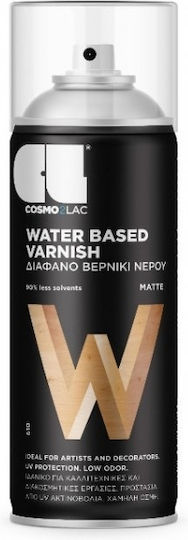 Cosmos Lac Σπρέι Βερνίκι με Ματ Εφέ Διάφανο 400ml