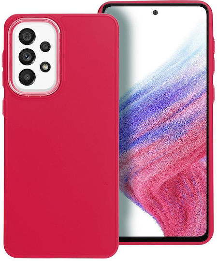 Partner Tele Back Cover Silicone / Plastic Purple (Galaxy A33 5G)