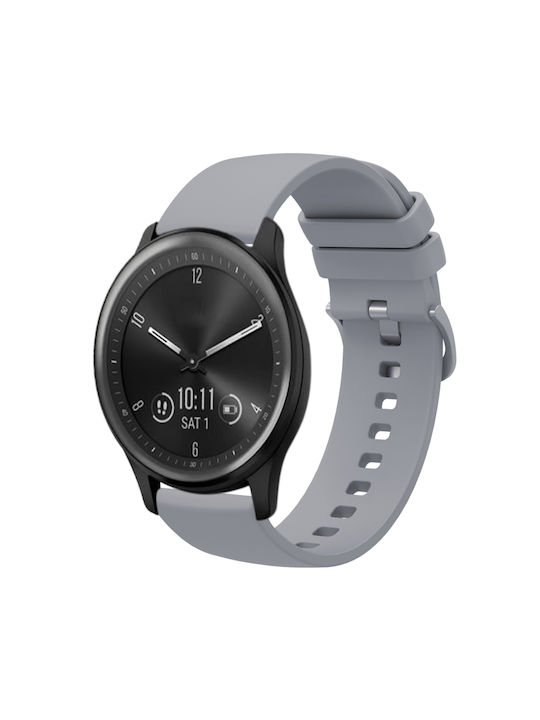 Λουράκι Σιλικόνης Γκρι (Garmin Venu 2 Plus)