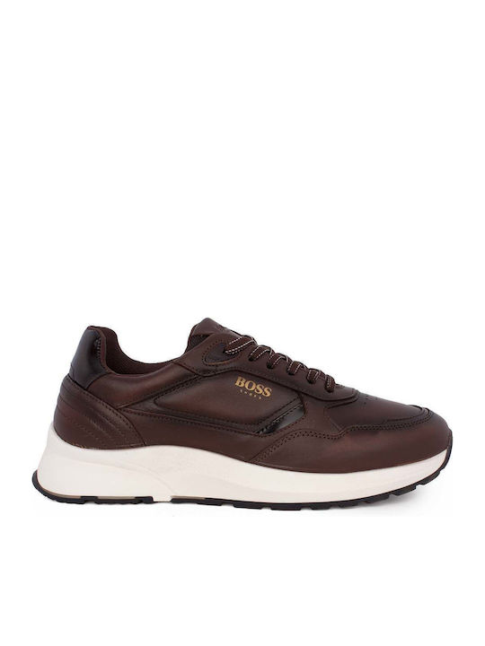 Boss Shoes Ανδρικά Sneakers Καφέ