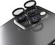 Etteri Camera Protection Tempered Glass Black for the iPhone 16 Pro, iPhone 16 Pro Max