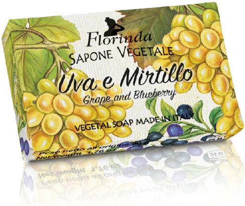 La Dispensa Φυτικό Σαπούνι 50gr Grape Πολύχρωμο