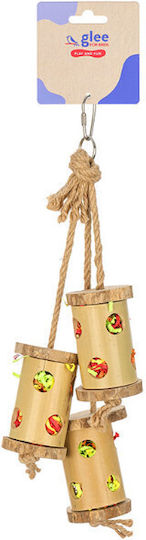 Glee Hanging Bird Toy Bamboo Climb & Forage 18cm Glee 2071173