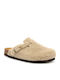 Fae Anatomical Women's Slippers with Fur Gray