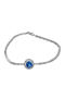 Women's Bracelet Rosette made of White gold 9K with Zircon