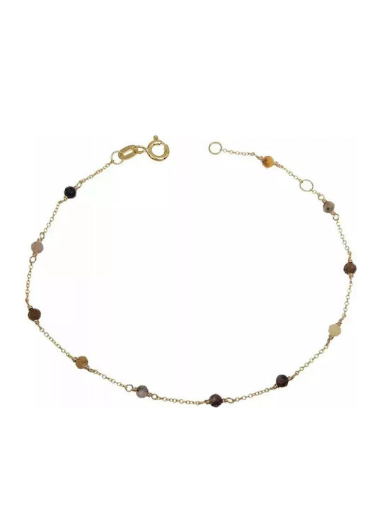 Women's Bracelet Chain made of Gold 9K