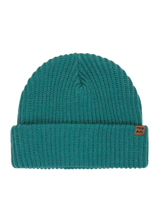 Alta Beanie Beanie with Rib Knit in Green color