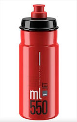 Elite Water Bottle 550ml Red