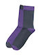 ME-WE Femei Șosete Uni Purple/Grey 2Pachet