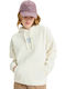 Cool Calling Winterlich Damen Bluse Langärmelig mit Kapuze Ecru